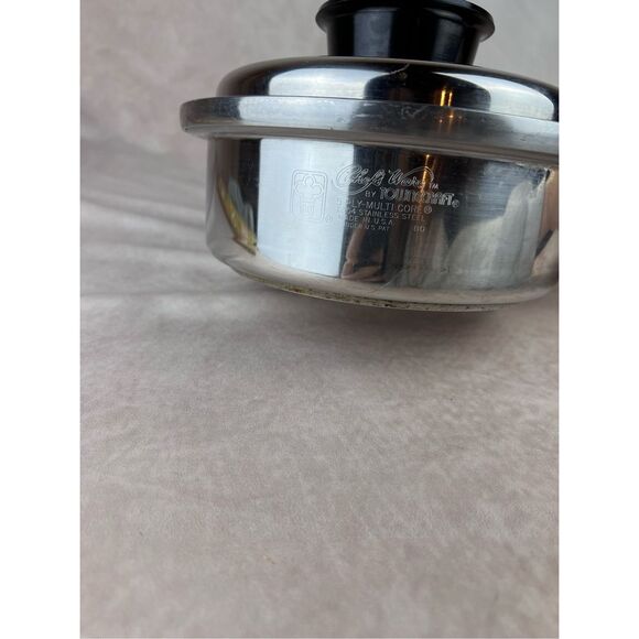 Chef’s Ware Townecraft Saucepan Pot With Lid Stainless Steel Tri Ply - Picture 4 of 10